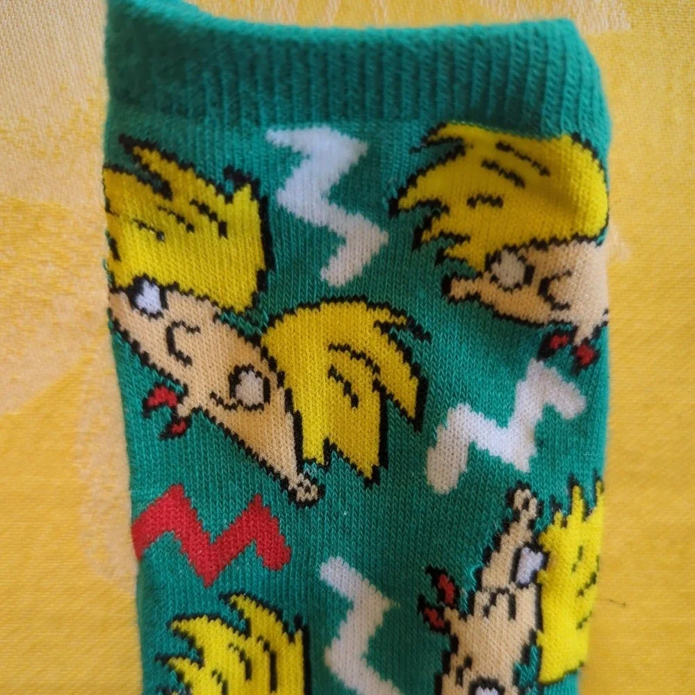 Nickelodeon SpongeBob‎ 90's Characters Socks Mens Size 6 - 12 NEW